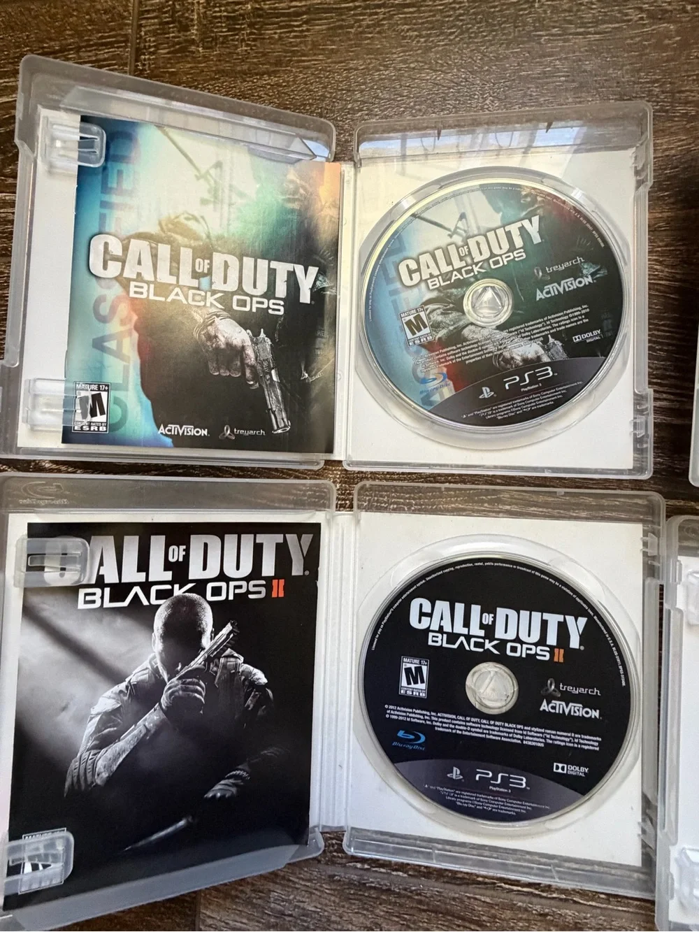 Call of Duty PS3 Game Bundle - Black/Green/Beige Covers